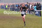 Rhona Auckland (Scotland East) on her way to 3rd place in the senior womens Inter Counties Cross Country, Cofton Park, Birmingham. Photo: David T. Hewitson/Sports for All Pics